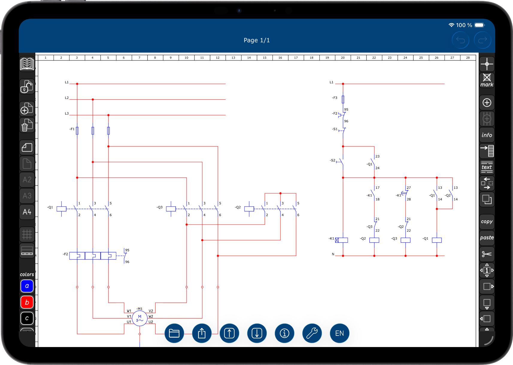 Circuit Planner iPad